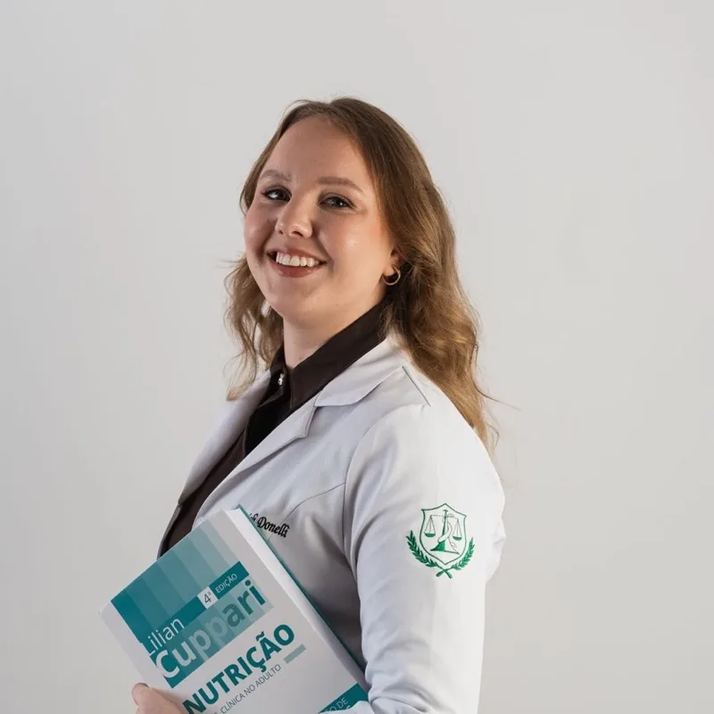 Francieli Thaís Eckardt Donelli, nutricionista com atendimento online